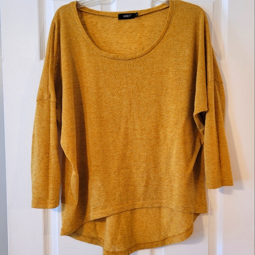 Oversized Yellow Top